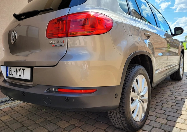Volkswagen Tiguan cena 59800 przebieg: 140000, rok produkcji 2013 z Drezdenko małe 704